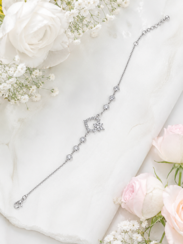 Silver 925 Delicate Chain Bracelet