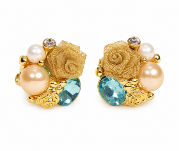Floral Cluster Earrings