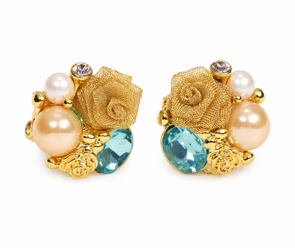 Floral Cluster Earrings