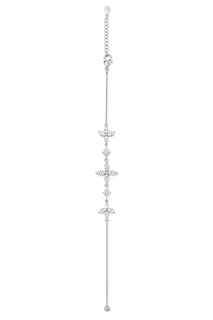 Silver 925 Floral Bracelet
