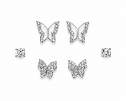 Silver 925 Earrings Studs
