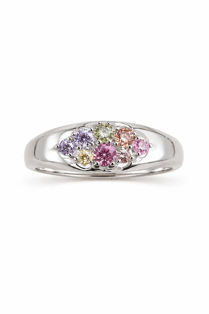 Multicolored Gemstone Ring