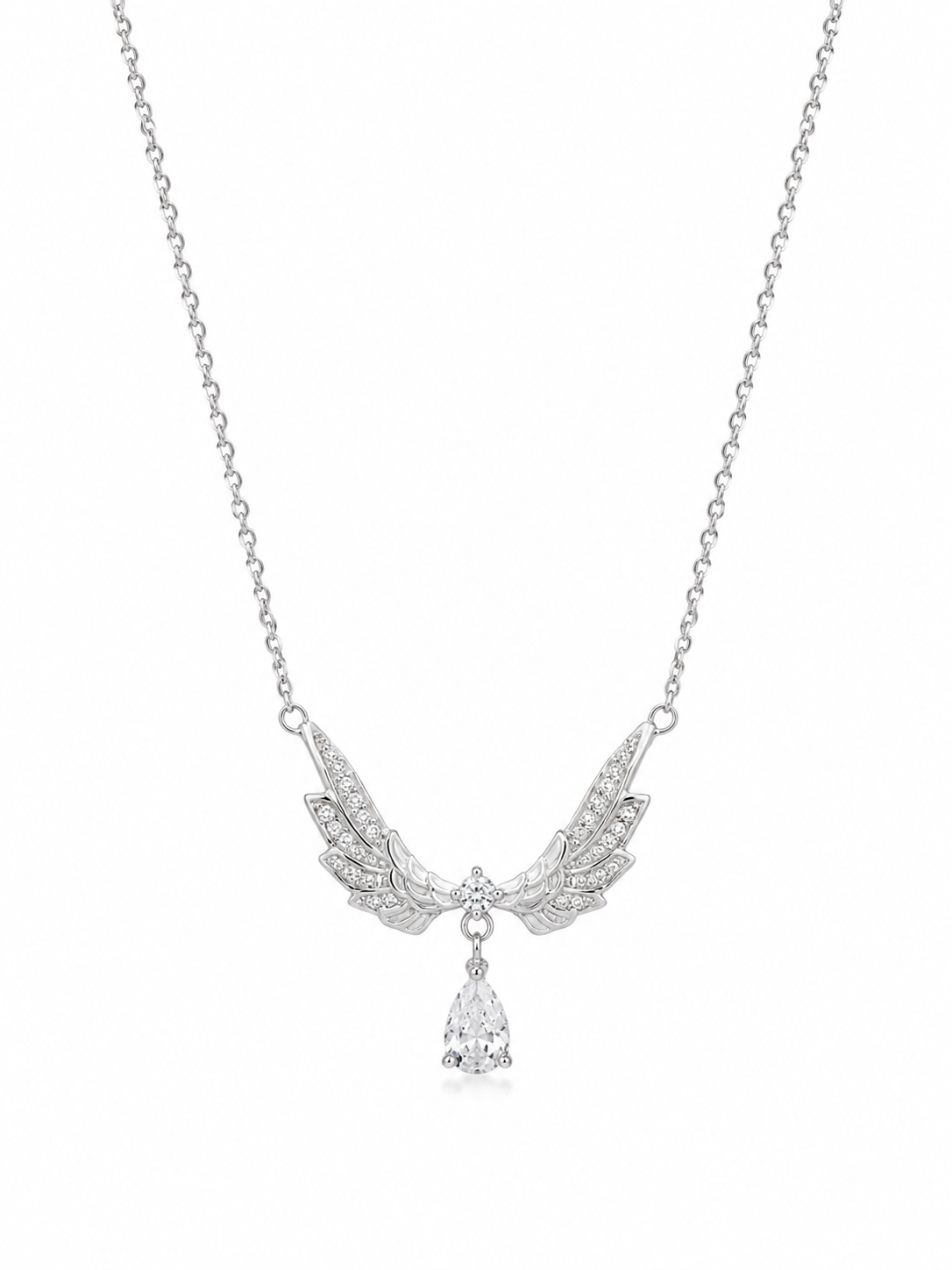 Silver 925 Wing Pendant Necklace