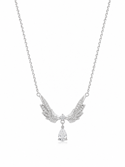 Silver 925 Wing Pendant Necklace