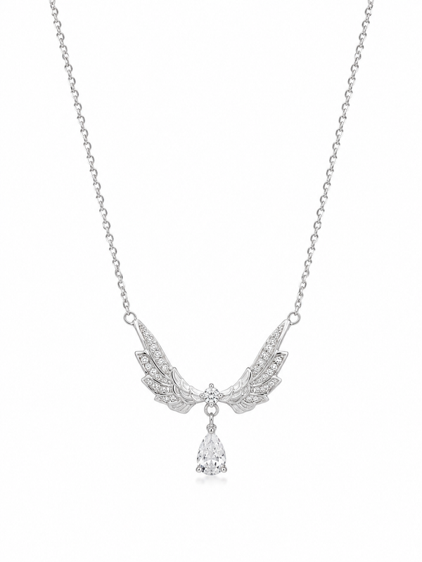 Silver 925 Wing Pendant Necklace